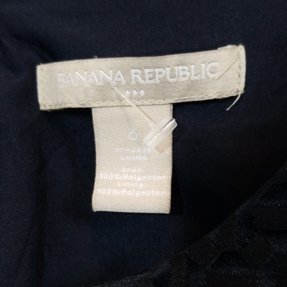 Banana republic blue Sleeveless blouse size 6 - Picture 3 of 7